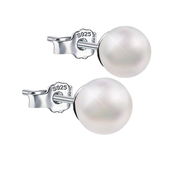 2 Pairs Sterling Silver Earrings - Picture 2 of 5